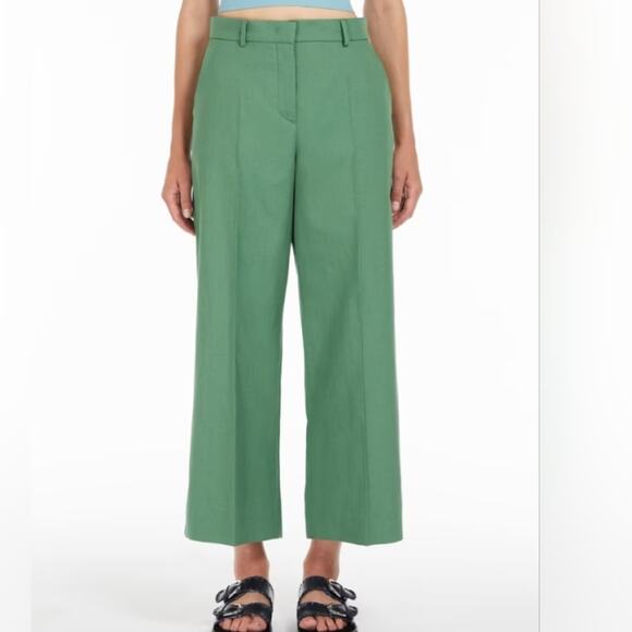 MaxMara Weekend Zircone Wide Leg Cropped Trousers, 4 - Picture 2 of 8